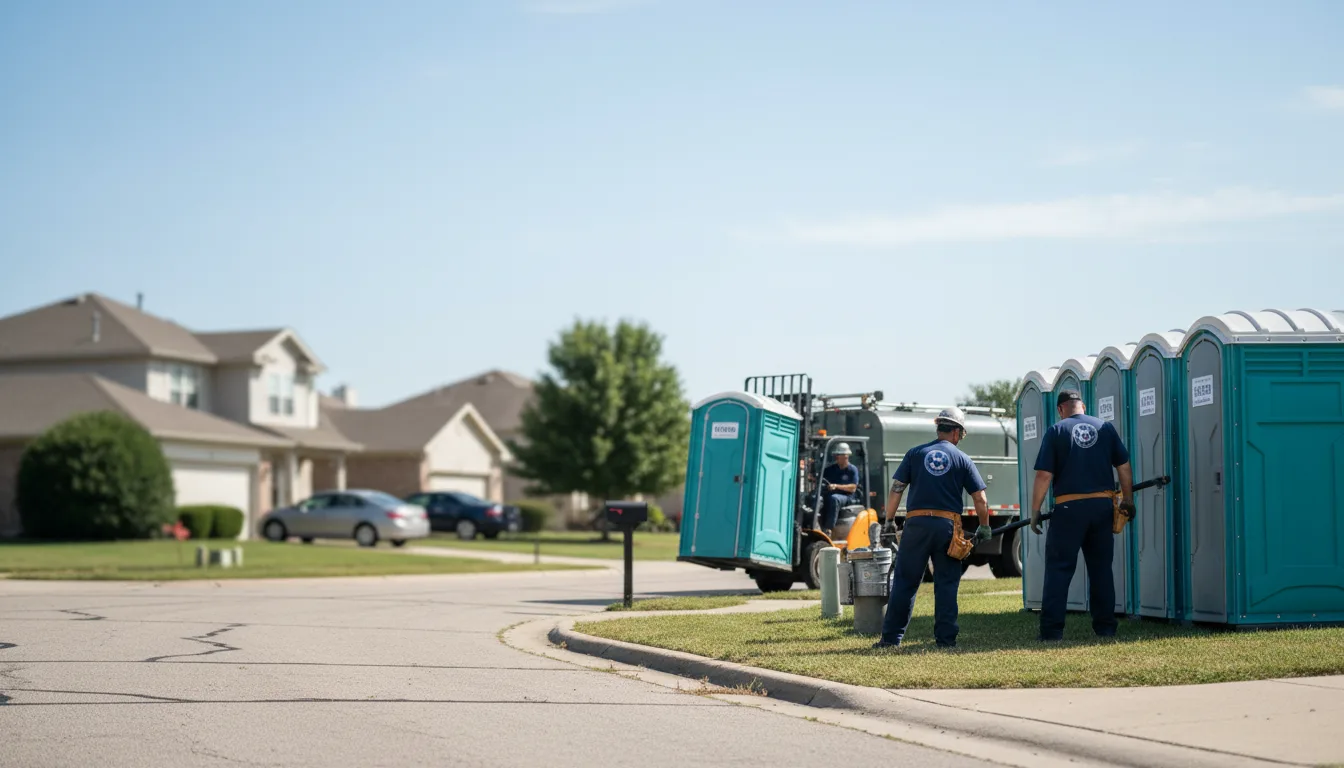 Porta Potty Rental in Chesterfield, MO near me